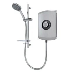 Triton Amore 9.5kW Electric Shower Brushed Steel 5 Spray Mode Handset 1.5m Hose 7 Triton Amore 9.5kW Electric Shower Brushed Steel 5 Spray Mode Handset 1.5m Hose -Bathroom Supplies Store 10328502 3