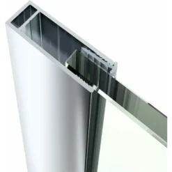 Diamond Modern 1400mm Walk In Wet Room Shower Screen Panel Easy Clean 8mm Safety Glass -Bathroom Supplies Store 11099789 4