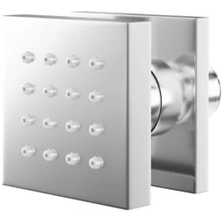 Wholesale Domestic Deluxe Polished Chrome Square Body Shower Jet