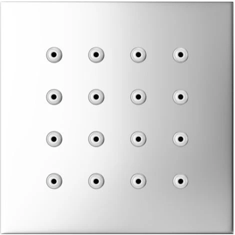 Wholesale Domestic Deluxe Polished Chrome Square Body Shower Jet 2 Wholesale Domestic Deluxe Polished Chrome Square Body Shower Jet - Image 2