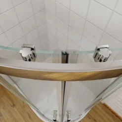 ELEGANT 1000 X 1000 Mm Quadrant Shower Cubicle Enclosure Sliding Door 6mm Easy Clean Glass -Bathroom Supplies Store 11939851 4