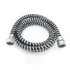 Chromed Plastic Flexible 1,5m Bathroom Shower Hose 1/2 X 1/2 With Gaskets