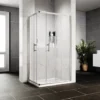 ELEGANT Shower Enclosure Corner Entry 900 X 700 Mm Square Sliding Shower Enclosure