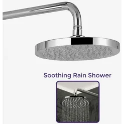 Rosa Round Thermostatic Dual Control Riser Slider Shower Handset & Easy Fittings -Bathroom Supplies Store 13069026 5