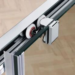 ELEGANT Sliding Shower Enclosure 1200 X 800 Mm 6mm Safety Glass Reversible Bathroom Cubicle Screen Door With Side Panel -Bathroom Supplies Store 13460360 5