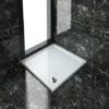 ELEGANT 900 X 900 X 40 Mm Square Stone Tray + Waste Trap