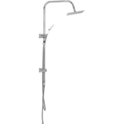 Dual Head Shower Set With Hand Shower Stainless Steel VidaXL 8 Dual Head Shower Set With Hand Shower Stainless Steel VidaXL -Bathroom Supplies Store 15094329 4