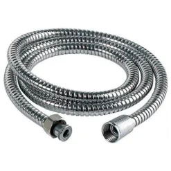Sabichi Double Lock Shower Hose - Stainless-Steel - Silver - 1.5 M