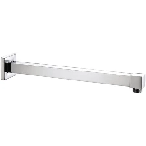 Bristan Square Wall Mounted Shower Arm 330mm Length - Chrome 1 Bristan Square Wall Mounted Shower Arm 330mm Length - Chrome
