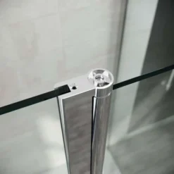 ELEGANT 800mm Easy Clean Walk In Wetroom Shower Enclosure Panel 8mm Glass Screen With 1400 X 900mm Slate Effect Shower Tray And 300mm Flipper Panel -Bathroom Supplies Store 15740570 4