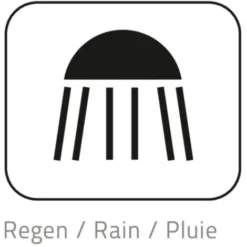 Rainshower Set Mauritius Chrome RIDDER -Bathroom Supplies Store 15859568 3