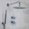 Bristan Alp Dual Concealed Mixer Shower With Shower Kit And Fixed Head