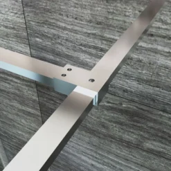 ELEGANT 1400 X 800 Mm Walk In Wetroom Shower Enclosure Panel With 300mm Flipper Panel 8mm Easy Clean Glass Shower Screen + Shower Tray 9 ELEGANT 1400 X 800 Mm Walk In Wetroom Shower Enclosure Panel With 300mm Flipper Panel 8mm Easy Clean Glass Shower Screen + Shower Tray -Bathroom Supplies Store 16190830 5