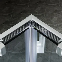 ELEGANT 800x700mm Square Shower Enclosure 6mm Reversible Shower Cabin Corner Sliding Shower Door -Bathroom Supplies Store 16493991 4