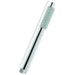 Milano Mirage - Modern 2 Outlet Twin Diverter Thermostatic Mixer Shower Valve With Ceiling Mounted 400mm Round Recessed Rainfall Shower Head And Hand Shower Handset Kit - Chrome -Bathroom Supplies Store 16594513 4