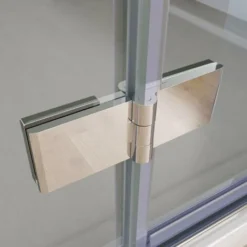 MIQU 900 X 900 Mm Bifold Shower Enclosure Corner Entry Cubicle 6mm Easy Clean Nano Glass Frameless - No Tray -Bathroom Supplies Store 16743427 4