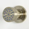 Milano Elizabeth - Traditional Front Fix Bathroom Shower Round Body Jet - Brushed Gold