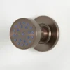 Milano Elizabeth - Traditional Front Fix Bathroom Shower Round Body Jet - Oil Rubbed Bronze