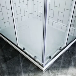 ELEGANT Sliding Corner Entry 1200 X 800 Mm Shower Enclosure 6mm Extra Toughened Safety Glass Sliding Cubicle Door -Bathroom Supplies Store 17071982 4