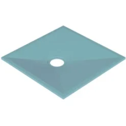 AKW Tuff Form Square Wet Room Former With GW50 Waste And Vinyl Adaptor 900mm X 900mm