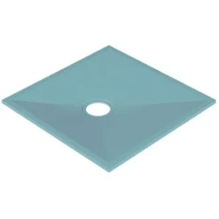 AKW Tuff Form Square Wet Room Former With GW50 Waste And Vinyl Adaptor 1200mm X 1200mm