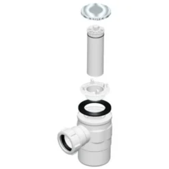 AKW Tuff Form Rectangular Wet Room Former With GW50 Vinyl Waste And Adaptor 1400mm X 900mm -Bathroom Supplies Store 17488869 5