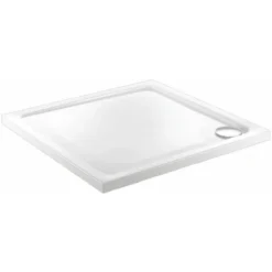 Just Trays JT Fusion Square Anti-Slip Shower Tray With Waste 1000mm X 1000mm Flat Top