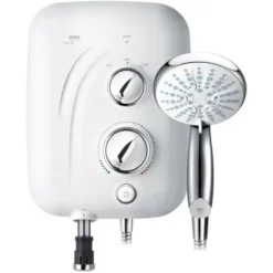 Mira Elite SE Pumped Electric 9.8kW White & Chrome Shower Model 1.1941.001 -Bathroom Supplies Store 17619640 5