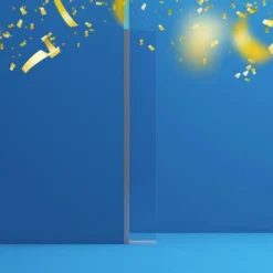 Mode 8mm Wet Room Hinged Return Panel