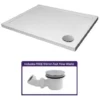 1000 X 760 Shower Tray Low Profile Rectangle For Shower Enclosure