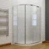 ELEGANT 900 X 800 Mm Quadrant Shower Cubicle Enclosure Sliding Door Easy Clean