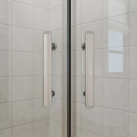 ELEGANT 900 X 800 Mm Quadrant Shower Cubicle Enclosure Sliding Door Easy Clean 3 ELEGANT 900 X 800 Mm Quadrant Shower Cubicle Enclosure Sliding Door Easy Clean - Image 3