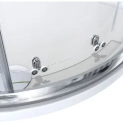 ELEGANT 1200 X 800 Mm Offset Quadrant Shower Enclosure Tempered Sliding Glass Cubicle Door -Bathroom Supplies Store 19480370 5