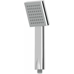 Bathroom Square Shower Handset Head Chrome 82mm Modern