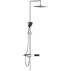 Overhead Shower Set BLUEPERL Chrome SCHÜTTE -Bathroom Supplies Store 20293535 4