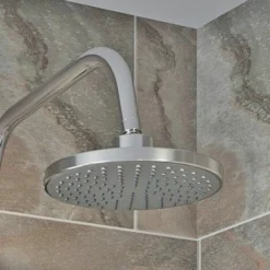 Bathroom Mixer Shower Kit Adjust Riser Rail Hose Chrome Round Dual Head Chrome 7 Bathroom Mixer Shower Kit Adjust Riser Rail Hose Chrome Round Dual Head Chrome -Bathroom Supplies Store 20691855 3