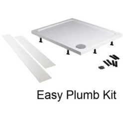 Hydro45 800 X 700mm White Rectangular Shower Tray -Bathroom Supplies Store 22290869 4