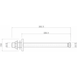 Ceiling Mounted Head 200mm Chrome Square Rainfall Fixed Shower Arm Slimline -Bathroom Supplies Store 22876313 3