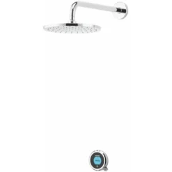 Aqualisa Optic Q Smart Shower Concealed Fixed Wall Head Gravity Pumped Chrome -Bathroom Supplies Store 23356755 3