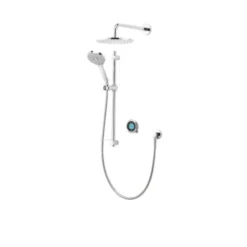 Aqualisa Optic Q Smart Shower Concealed Adjustable Head Fixed Wall Head Chrome -Bathroom Supplies Store 23356770 3
