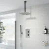 Thermostatic Concealed Square Shower Ceiling Mounted And Handset Shower Heads