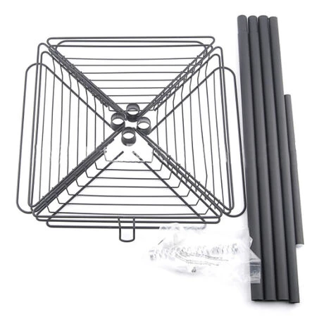 Livingandhome 4 Tier Telescopic Shower Caddy Holder Rack For Bathroom 4 Livingandhome 4 Tier Telescopic Shower Caddy Holder Rack For Bathroom - Image 4