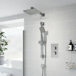 Bathroom Supplies Store 29 Thermostatic Concealed Square Shower Wall Mounted And Adjustable Shower Heads