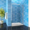 1200mm Sliding Shower Door Walk In Enclosure Bathroom Cubicle 1850mm Height