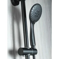 Aqualisa Deco Thermostatic Mixer Shower Round Bar Valve Black DECO.RND.SC.MB -Bathroom Supplies Store 25844875 5