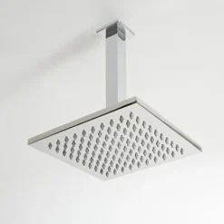 Milano Arvo - Ceiling Mounted Square Arm For Shower Head - Chrome -Bathroom Supplies Store 26627180 3