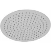 Milano Arvo - Chrome Modern 400mm Round Ceiling Mounted Recessed Shower Head