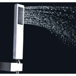 Shower Column & Square Shape Chrome Finish -Bathroom Supplies Store 28355534 4