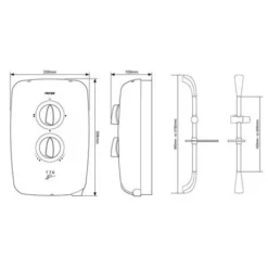 Triton T70gsi Easy Fit 9.5Kw Satin Chrome Electric Shower T80 GSI Enthral Excite 7 Triton T70gsi Easy Fit 9.5Kw Satin Chrome Electric Shower T80 GSI Enthral Excite -Bathroom Supplies Store 28374034 4