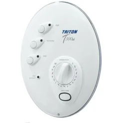 Triton T300si 9.5kw Remote Digital Electric Shower White Chrome + Power Pack -Bathroom Supplies Store 28962537 3
